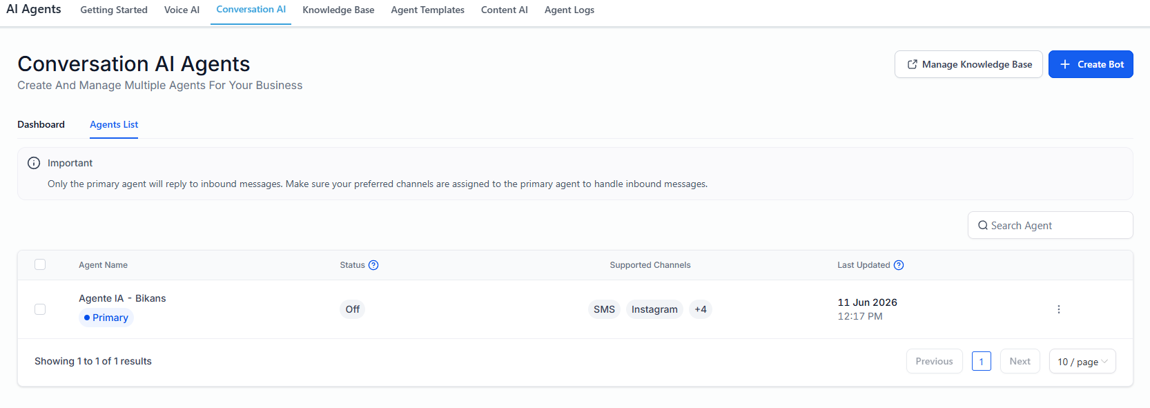 Create Bot